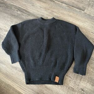 Little bipsy black sweater